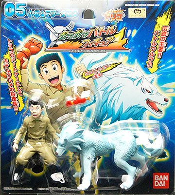 特瑞科 ガツガツバトルフィギュア 05 小松＆绒毛クロス