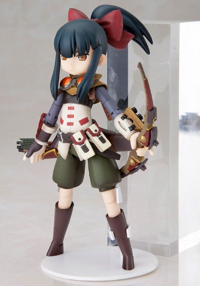 世界树迷宫 伝承の巨神 スナイパーの女の子 プラモデル