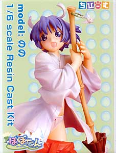 ぽぽたん ののたん 巫女さんver. 未涂装