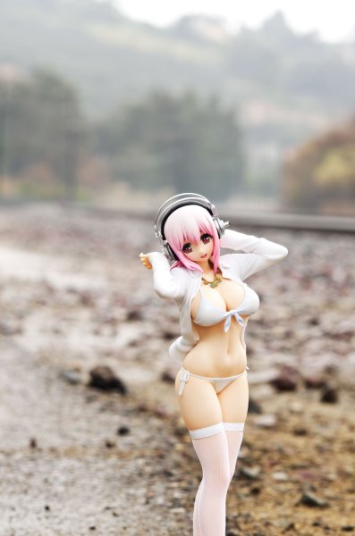 超级索尼子 水着グラビア ホワイト Ver.