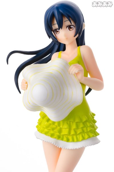 LoveLive! ビーチフィギュア2-海未＆絵里- サマー蓝色ver. 園田海未