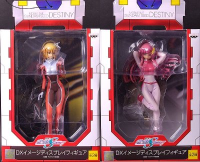 SEED DESTINY DXイメージディスプレイフィギュア ラクス／カガリ２種セット 
