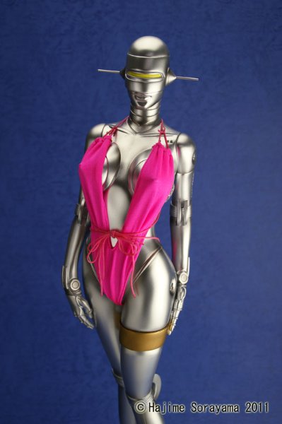 Fantasy Figure Gallery セクシーロボット 001 粉色水着(Hajime Sorayama)