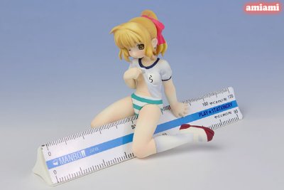 ぷれい☆ステーショナリー2 ＃04 じょうぎ はらら amiami限定・縞ブルver