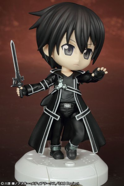 刀剑神域 NanoritchiVC キリト 可动手办
