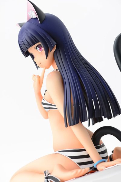 我的妹妹不可能这么可爱 五更瑠璃 条纹泳衣猫耳