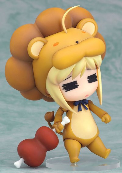 粘土人 #050 Fate/老虎大乱斗 Saber狮子