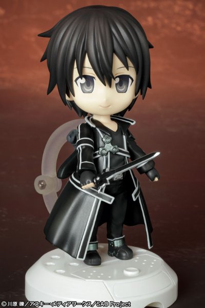 刀剑神域 NanoritchiVC キリト 可动手办