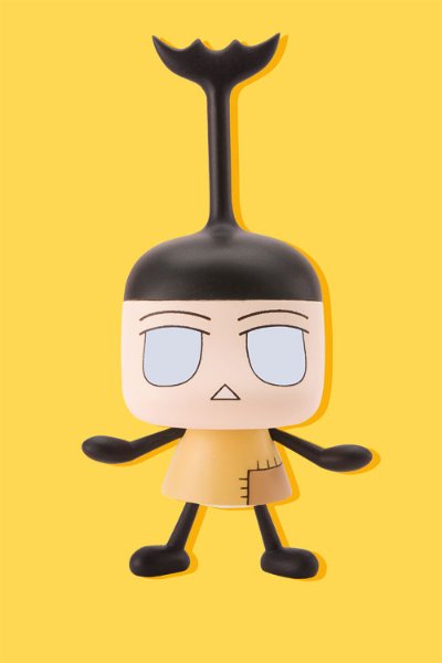 粘土人 #007 锹型虫少女益智方块 锹型虫少女 与 Joshi-chan