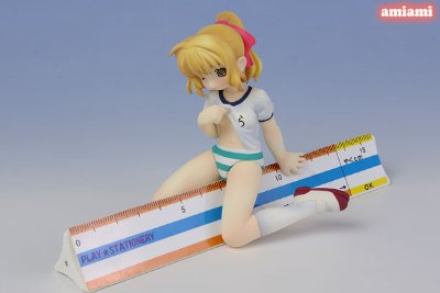 ぷれい☆ステーショナリー2 ＃04 じょうぎ はらら amiami限定・縞ブルver