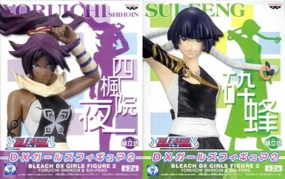 BLEACH（ブリーチ） DXガールズフィギュア 第2弾 夜一／砕蜂 2种套件 