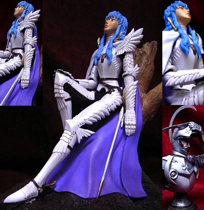 ベルセルク 格里菲斯星降る丘 限定２ 白色 スタチュー