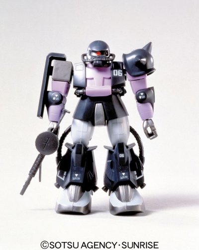 HCM（ハイコンプリートモデル） MS-06R ザクII・黑い三連星機