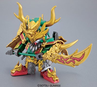 BB戦士 三国伝 动画版 020 真 鬼牙装 関羽(おうがそう かんう) 高达