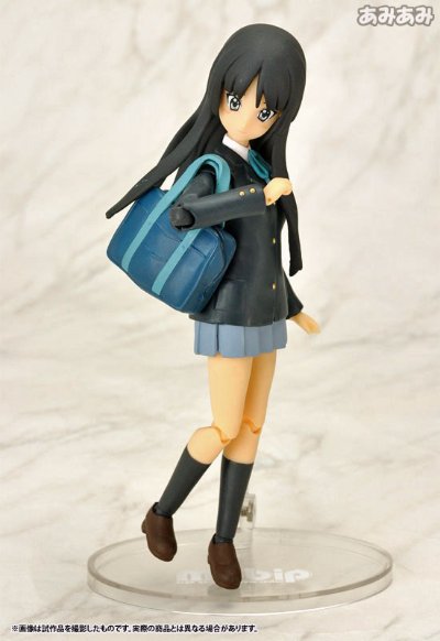 mobip（モビップ） No.05 轻音少女！ 秋山澪 可动手办