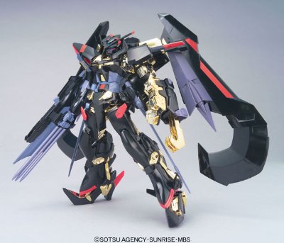 1/100高达SEED DESTINY系列 机动战士高达SEED DESTINY MBF-P01-Re2 异端高达金色机 天蜜娜