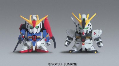 BB戦士 Z高达＆ν(ニュー)高达(HWS仕様)