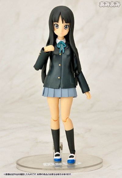 mobip（モビップ） No.05 轻音少女！ 秋山澪 可动手办