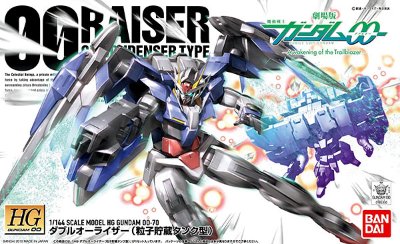 HG00#70 1/144 剧场版 机动战士高达00：先驱者的觉醒 GN-0000RE+GNR-010 00强化模组(粒子储存罐型)