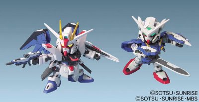 BB戦士 自由高达＆能天使高达