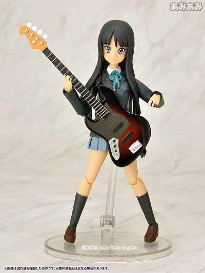 mobip（モビップ） No.05 轻音少女！ 秋山澪 可动手办
