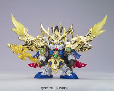 BB戦士 三国伝 042 真 翔烈帝 龍装 刘备高达 龍輝宝・的盧