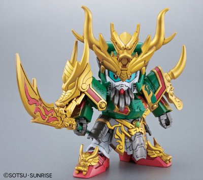 BB戦士 三国伝 动画版 020 真 鬼牙装 関羽(おうがそう かんう) 高达