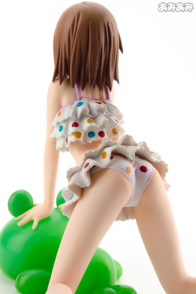 某科学的超电磁炮 御坂美琴 皱边泳衣、呱太泳圈