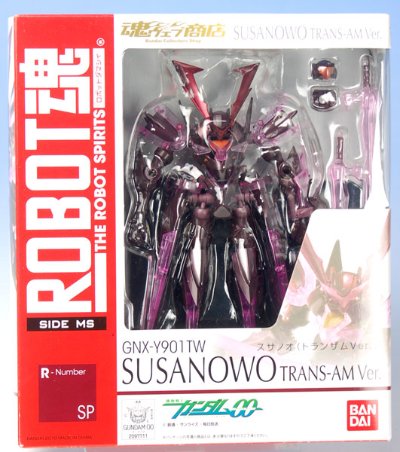 ROBOT魂 -ロボット魂-〈SIDE MS〉 高达OO(ダブルオー) 建速须佐之男命 トランザムVer.（魂ウェブ限定）