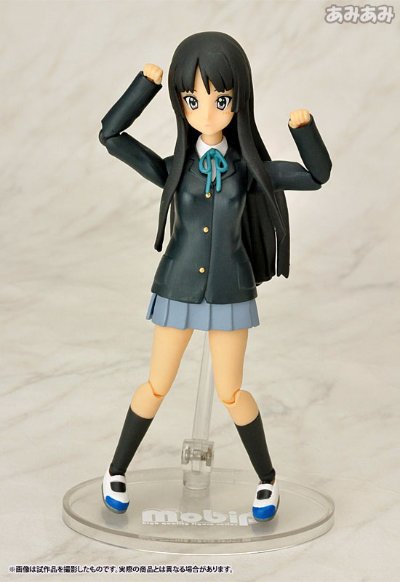 mobip（モビップ） No.05 轻音少女！ 秋山澪 可动手办