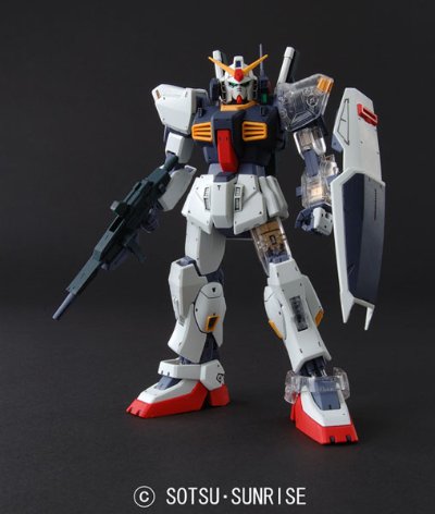 MG 1/100 高达Mk2 Ver.2.0 エゥーゴ【クリア外装パーツ付き】