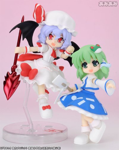 まめしき 东方Project 蕾米莉亚・斯卡雷特 可动手办