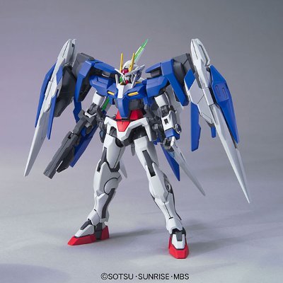 HG00#70 1/144 剧场版 机动战士高达00：先驱者的觉醒 GN-0000RE+GNR-010 00强化模组(粒子储存罐型)