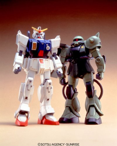 1/144 陆战型高达 vs 扎古II