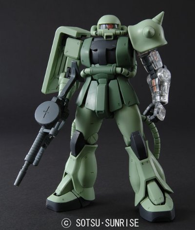 MG 1/100 MS-06J ザクII（一般機） Ver.2.0【クリア外装パーツ付き】
