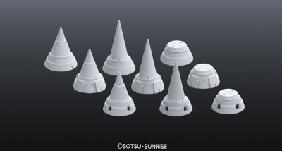 ビルダーズパーツHD 1/144 MSスパイク01