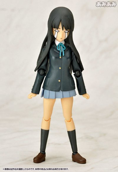mobip（モビップ） No.05 轻音少女！ 秋山澪 可动手办