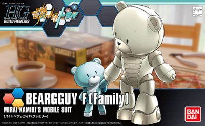 HGBF 1/144 高达创形者TRY KUMA-F 雄霸F（Family）
