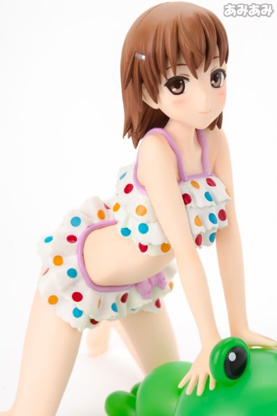 某科学的超电磁炮 御坂美琴 皱边泳衣、呱太泳圈