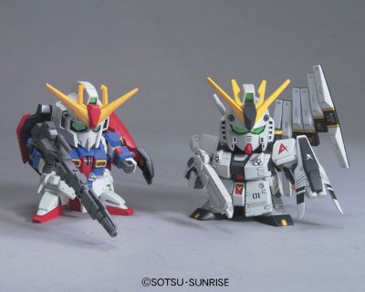 BB戦士 Z高达＆ν(ニュー)高达(HWS仕様)