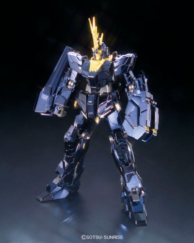MG 1/100 机动战士高达UC  RX-0 独角兽高达2号机 报丧女妖 Titanium Finish