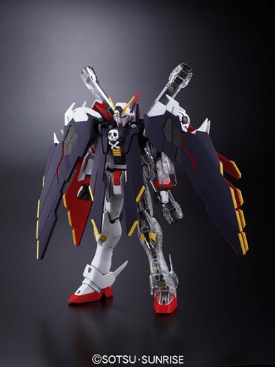 MG 1/100 クロスボーン高达 フルクロス【クリア外装パーツ付き】