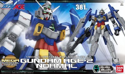 メガサイズモデル 1/48 高达AGE-2 ノーマル 『機動戦士高达AGE』より
