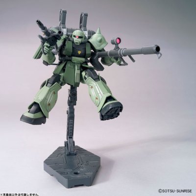 HGGT 1/144 机动战士高达 雷霆宙域  MS-06 扎古 II ＆Big Gun（高达雷霆宙域版）