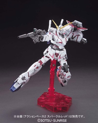 HG  独角兽高达 毁灭模式 钛合金涂装
