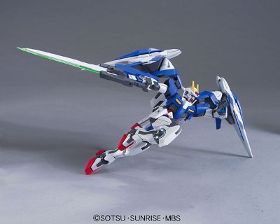 HG00#54 1/144 机动战士高达00 第二季 GN-0000 + GNR-010 00强化模组 +GN剑 III