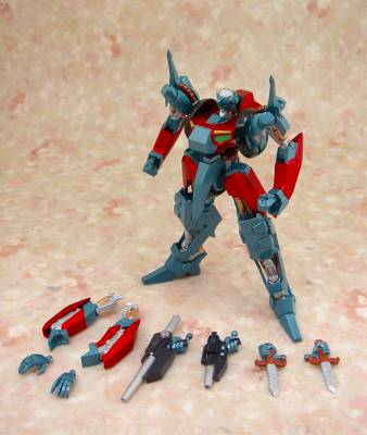 メガゾーン23 E=X花环 可动手办