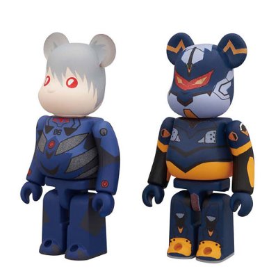 ベアブリック No.000EVA-D EVA破 2体SETD Mark.06＆カヲル(EVA)