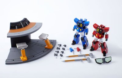 スーパーロボット超合金 氷竜・炎竜＆Big-Oダールーム 『勇者王GaoGaiGar』より