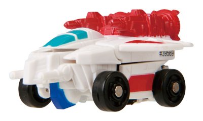 变形金刚 ビークール B11 白のジェット机